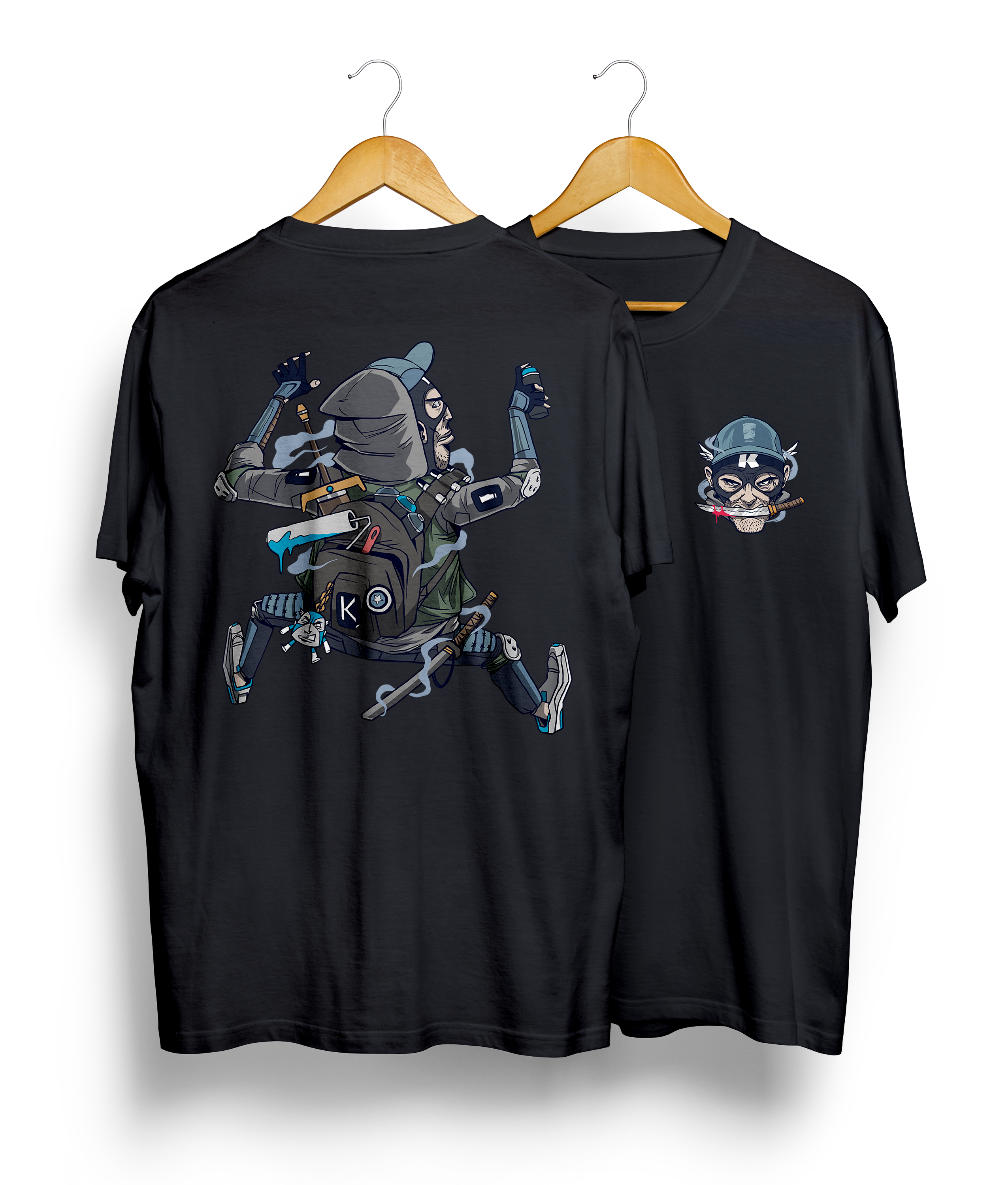 Ninja Vandal Captain T-Shirt